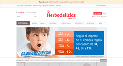 Desktop Screenshot of herbodelicias.com